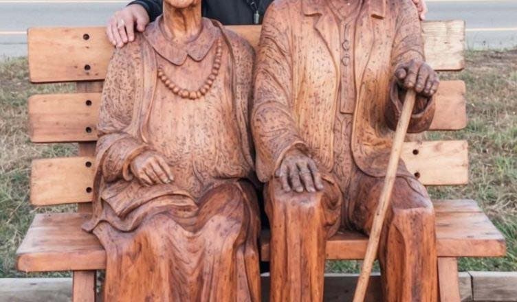 Les statues en bois