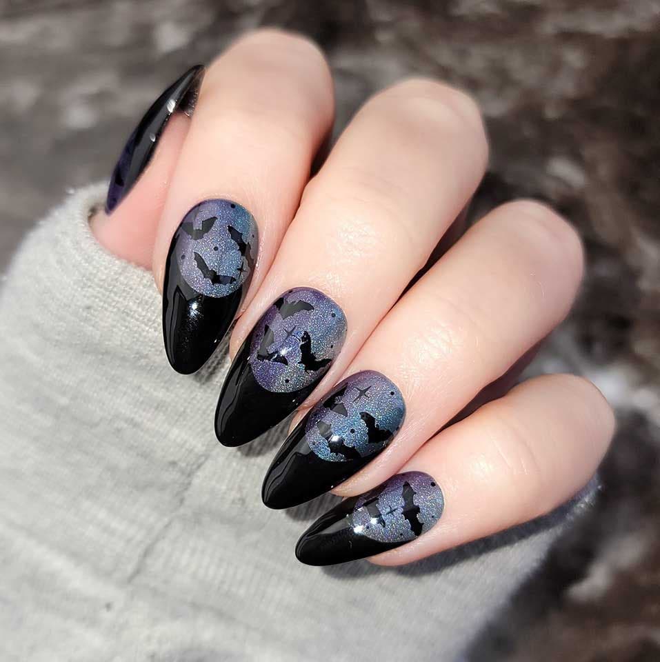 Nail art pour halloween