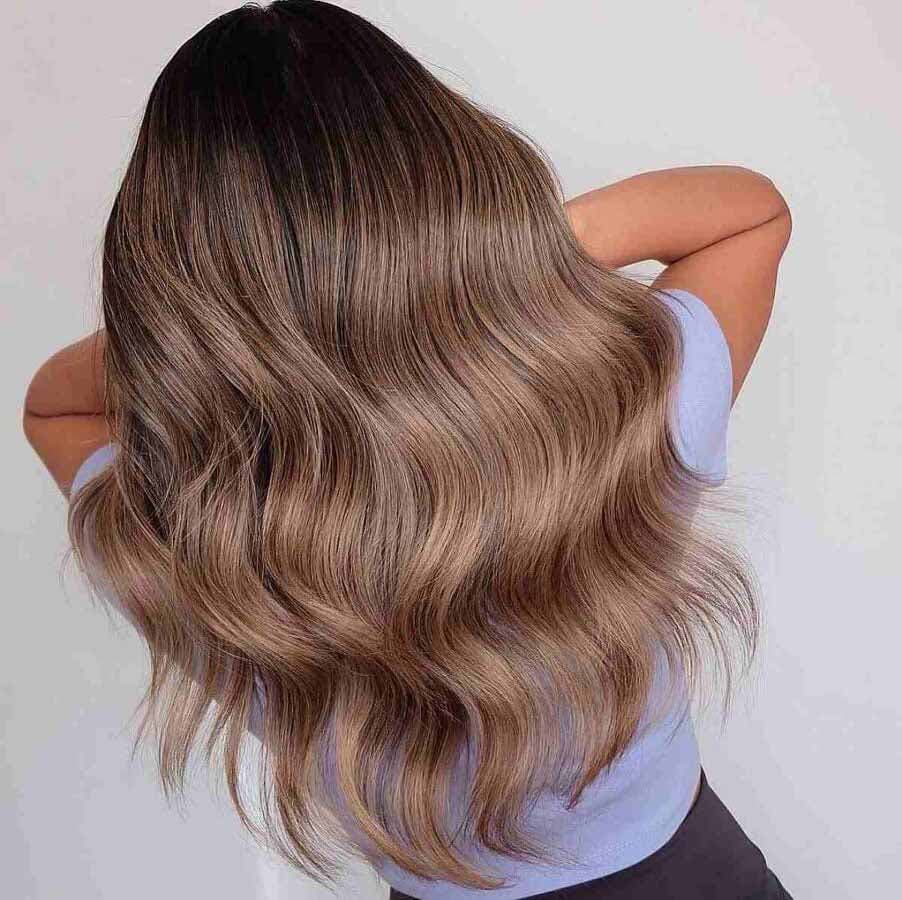 Ombré caramel