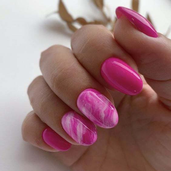 Ongles Ovales Barbie