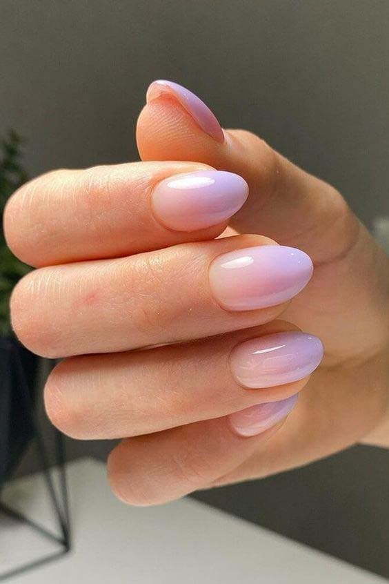 Ongles courts ombrés