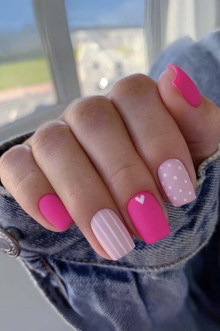 Ongles style Barbie