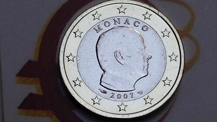 Pièce d’un euro de 2007 de monaco