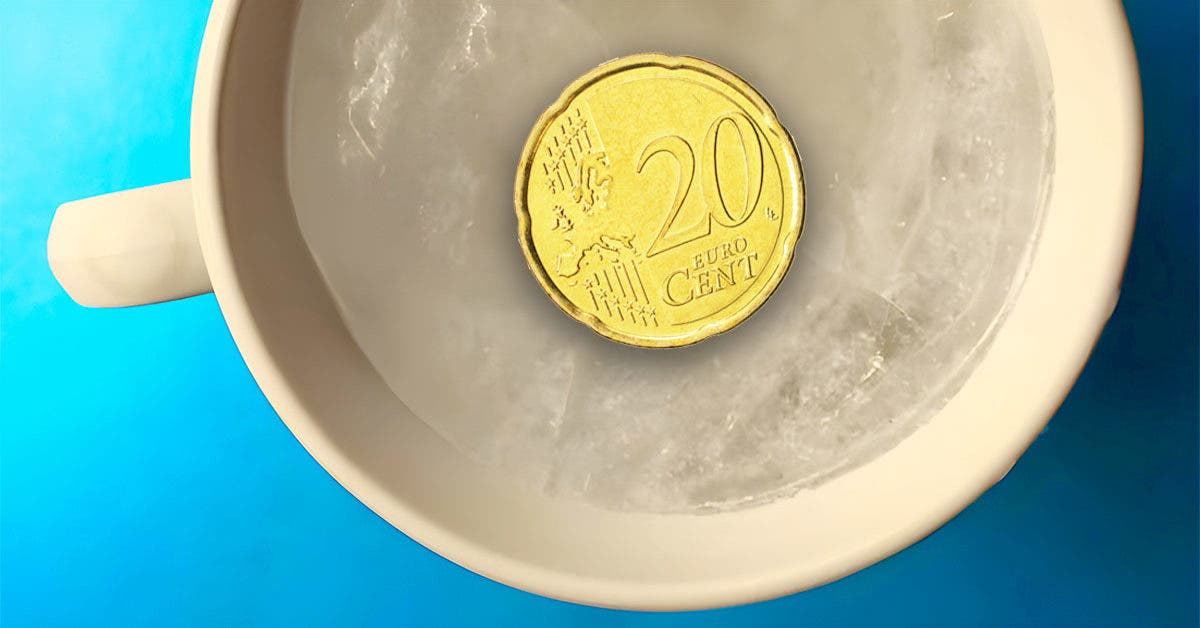 Combien de gouttes d'eau peuvent tenir sur une pièce de monnaie?