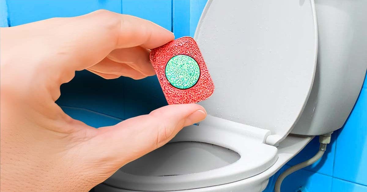 Comment nettoyer les toilettes avec une tablette pour lave-vaisselle ?