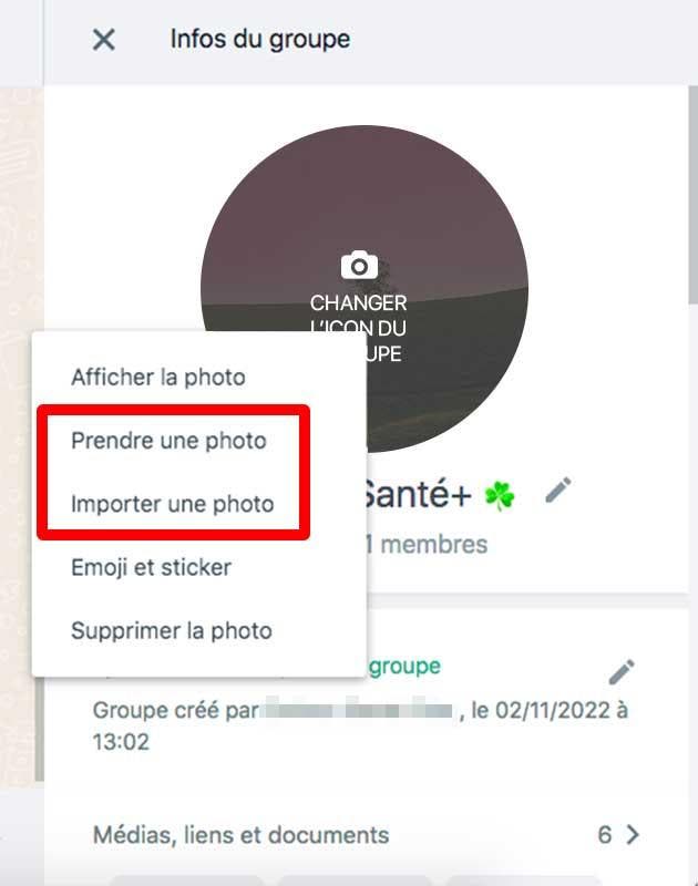 comment retrouver son ancienne photo de profil whatsapp