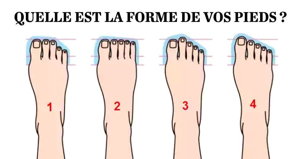 Quels sont les différents types de pieds?
