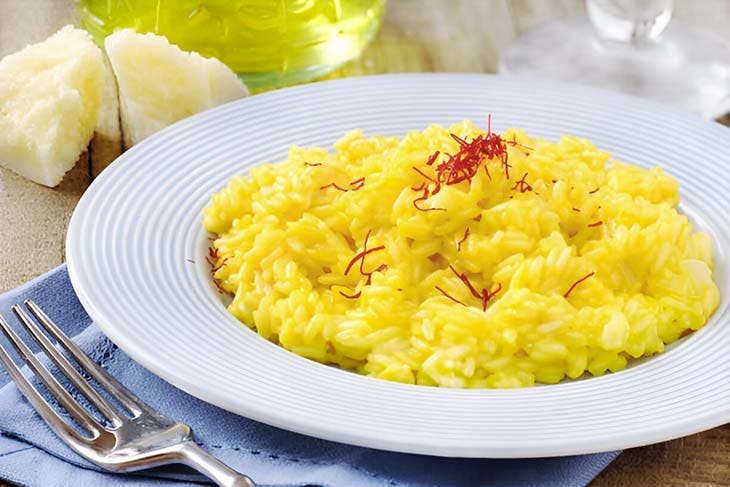 Risotto au safran