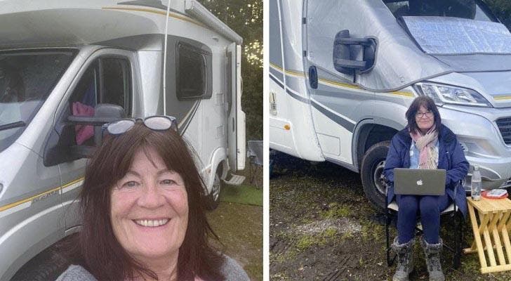 Siobhan Daniels expose sa vie dans son camping-car