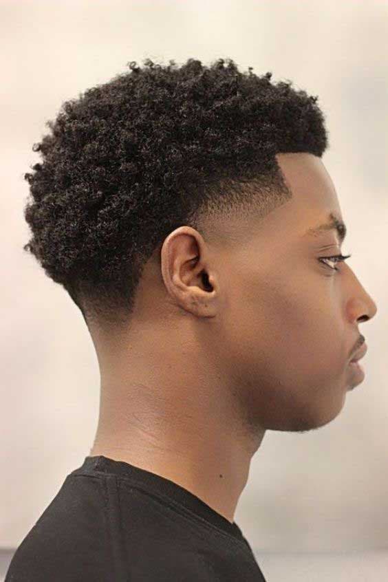 Taper bas sur cheveux afro