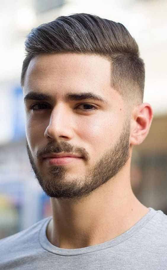 Taper fade  façon comb over