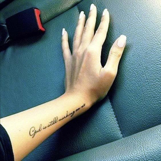 Tatouage Citation