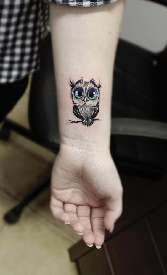 Tatouage Hibou