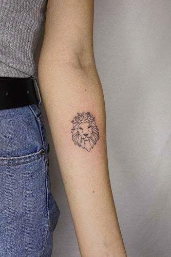 Tatouage Lion