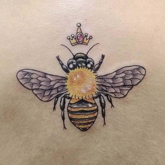 Tatouage Reine des abeilles