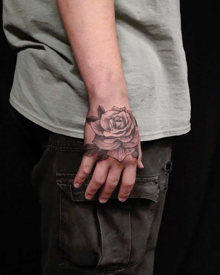 Tatouage de la fleur