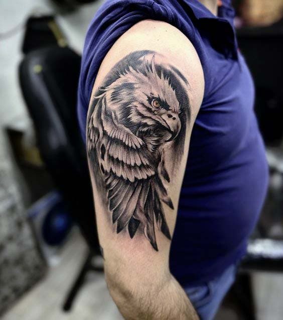 Tatouage de l’aigle2