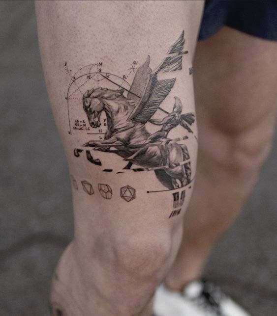 Tatouage d’un personnage légendaire