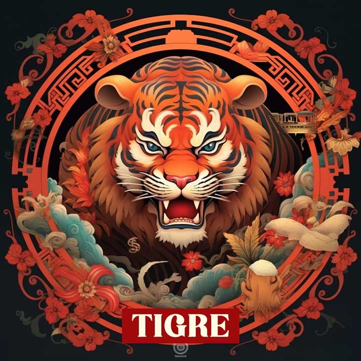 Signe astrologique chinois tigre