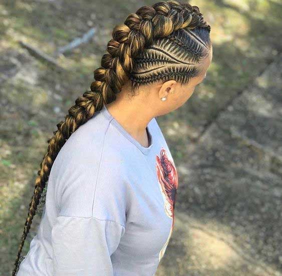 Tresse papillon