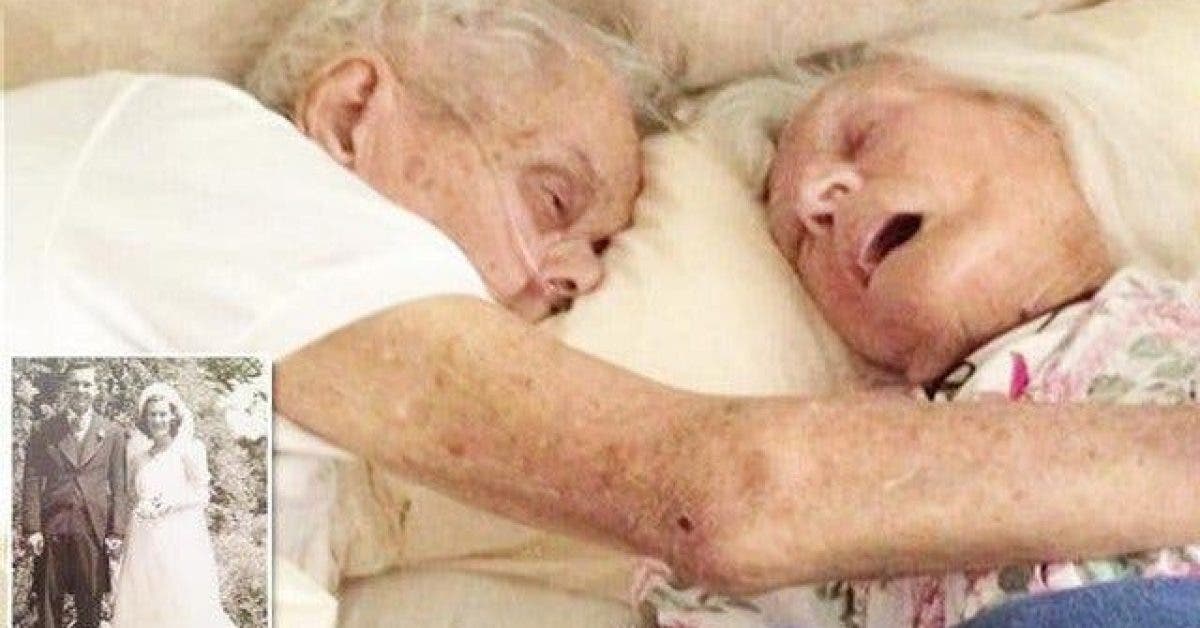Un couple qui a passé 75 ans ensemble est mort dans les bras l'un de l'autre