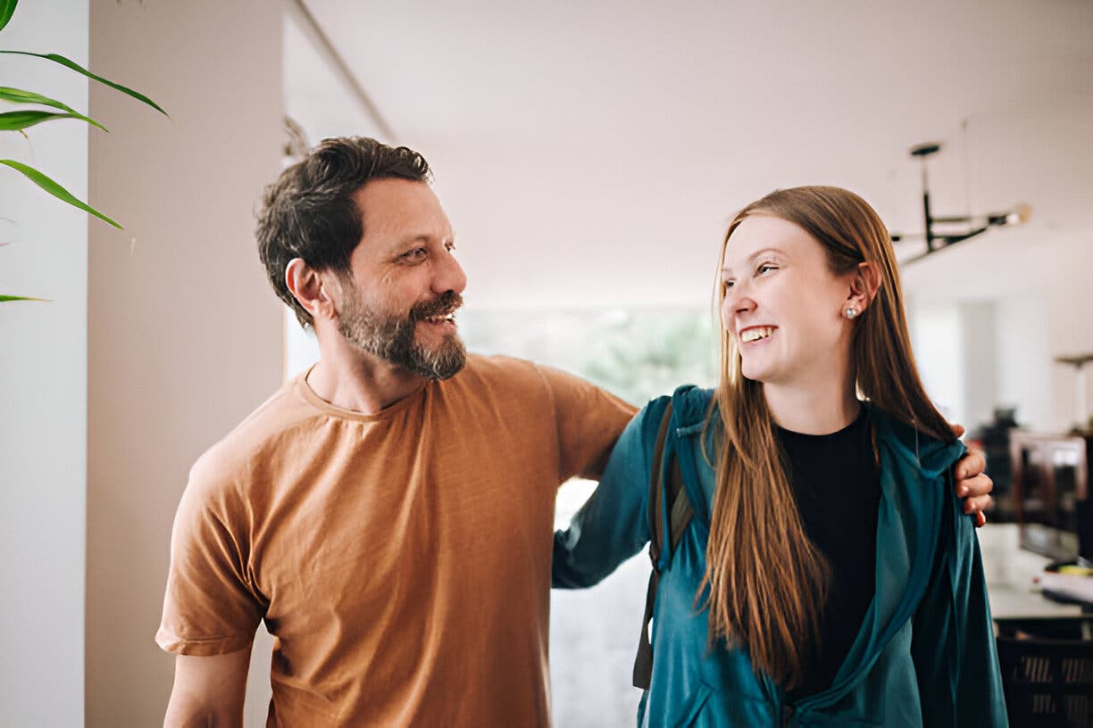 Un père et sa fille