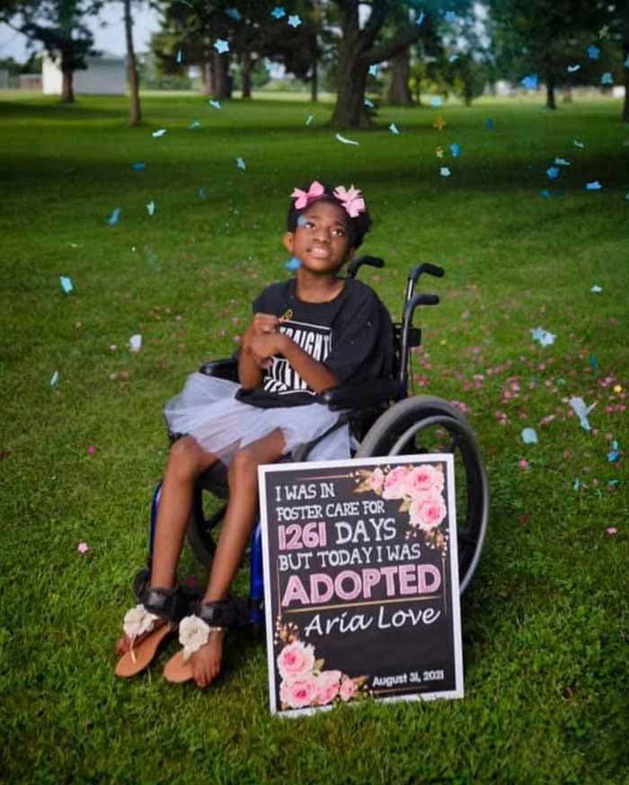 Une fille adoptée