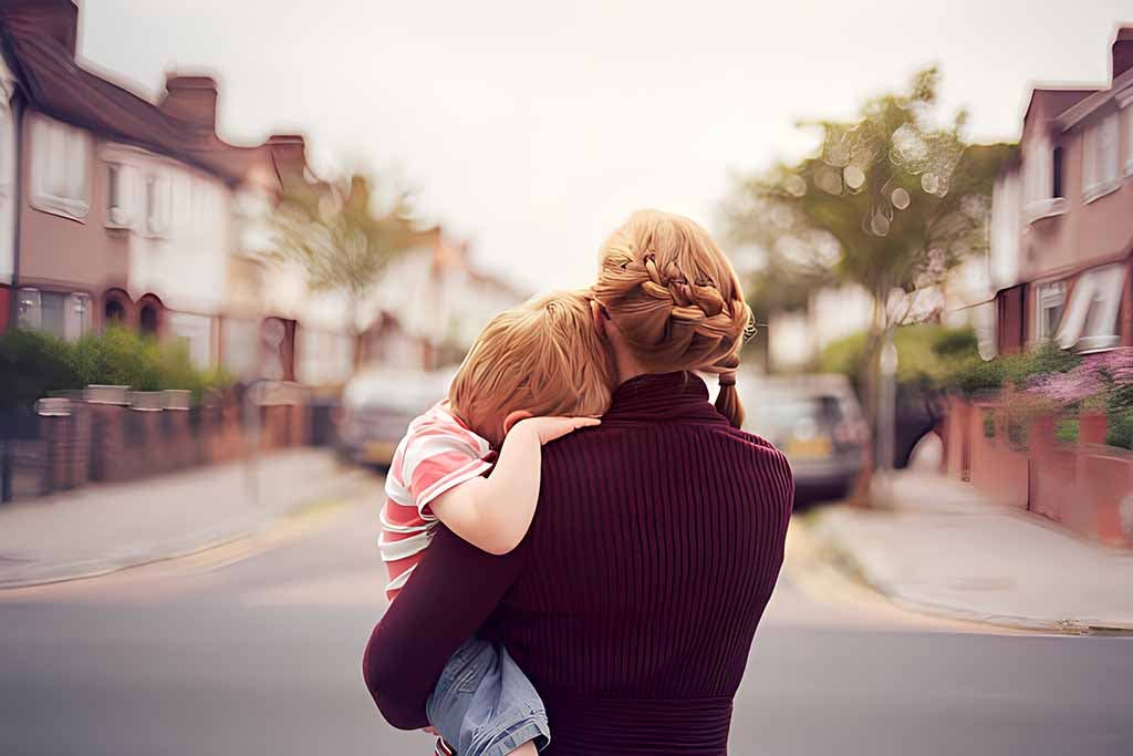 Une maman et son fils