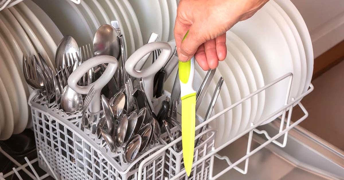 Pourquoi vous ne devez pas mettre vos couteaux au lave-vaisselle
