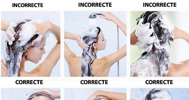 You wash your hair the wrong way (here's how to do it correctly)