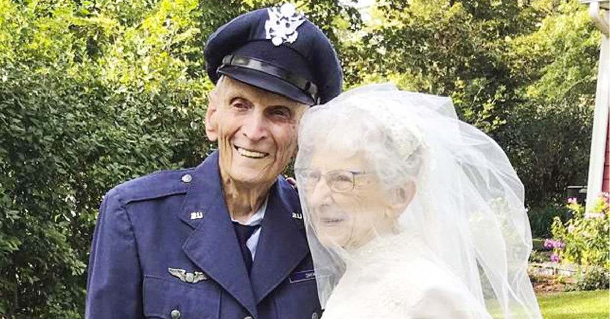 Après 77 ans de mariage, ils décident de renouveler leurs vœux de mariage « merci pour vos voeux »