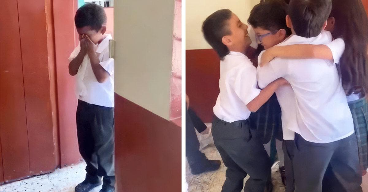 Camaraderie en classe : La première fête d'anniversaire d'Ángel devient virale