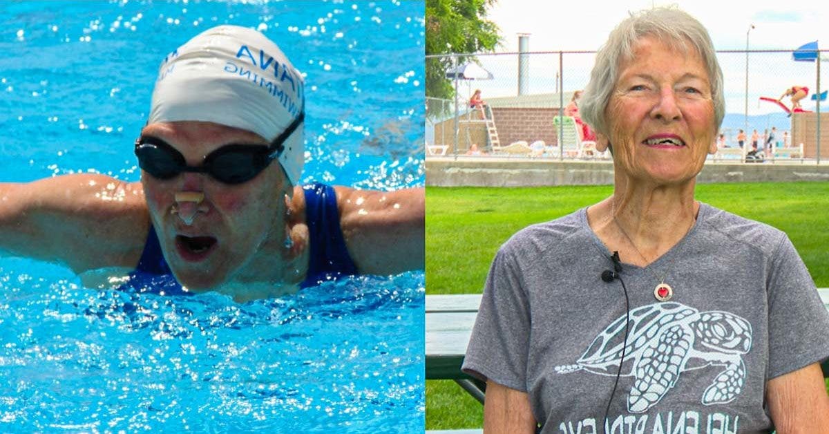 Charlotte Sanddal : La centenaire qui défie les limites de l’âge avec ses records de natation