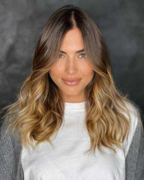 Balayage Brun Caramel 