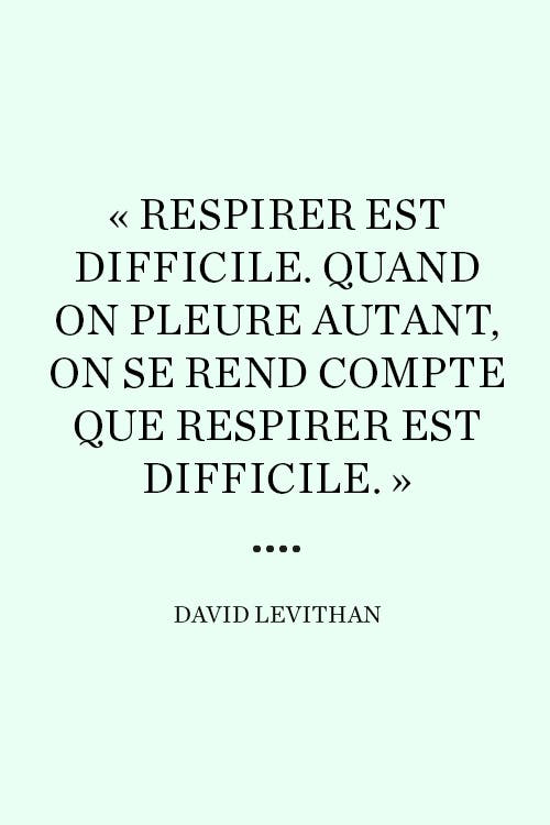 David levithan (l'amour est la loi supérieure) 