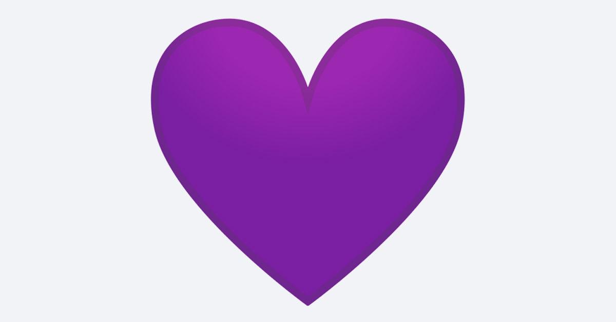 Emoji Cœur Violet 💜 Signification Et Utilisations En 2023 