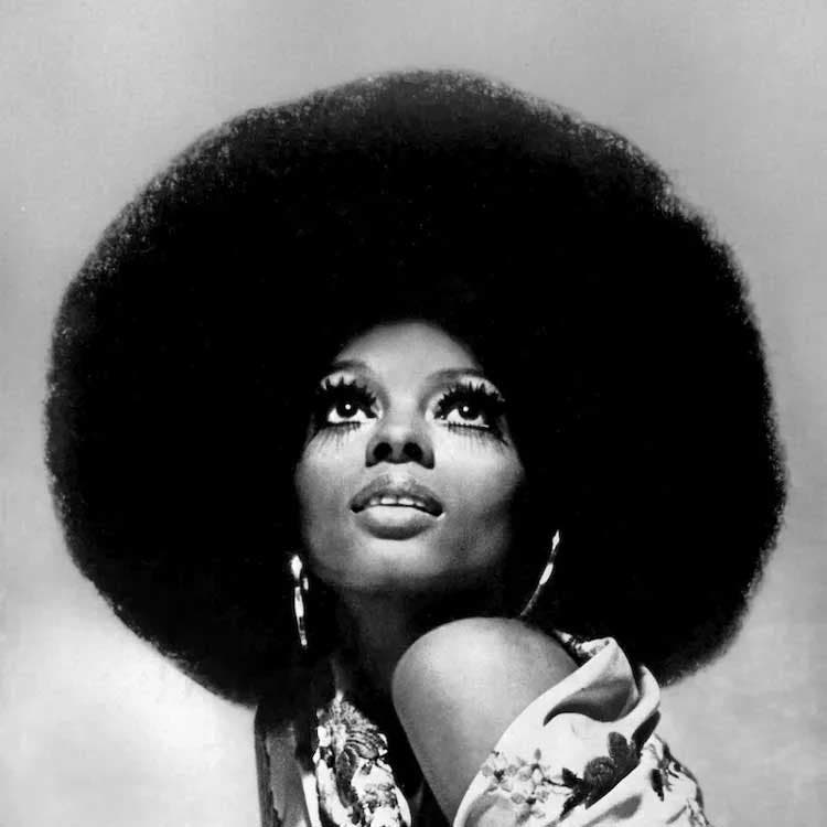 Coupe afro, coiffures des années 70