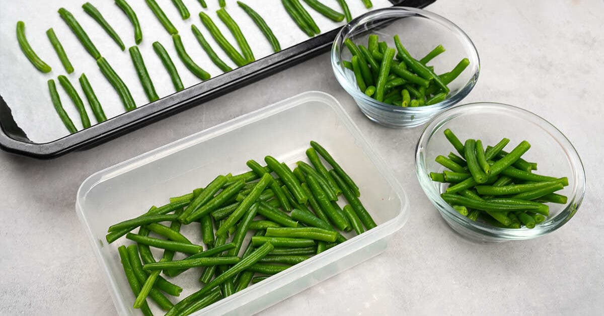 Congeler des haricots verts : avec ou sans blanchiment ?