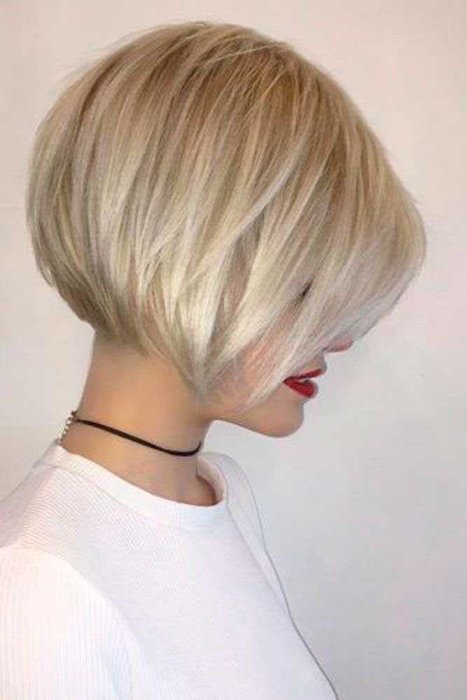 Coupe bob avec du volume 