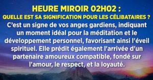 Heure miroir 02h02 : quelle est sa signification pour les célibataires ?