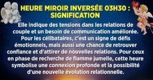 Heure miroir inversée 03H30 : signification en amour pour les couples, les célibataires et les flammes jumelles