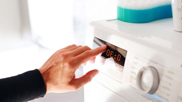 Utiliser sa machine à laver tard dans la soirée - source : spm
