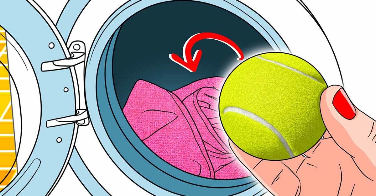 Comment rendre le linge plus propre grâce aux balles de tennis ?