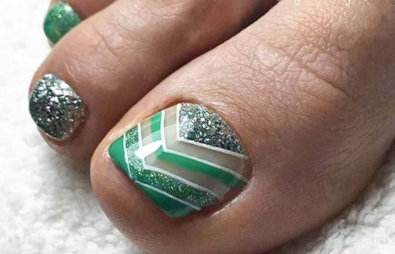 Ongles verts 