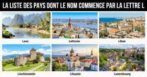 Pays en L : La liste des pays dont le nom commence par la lettre L