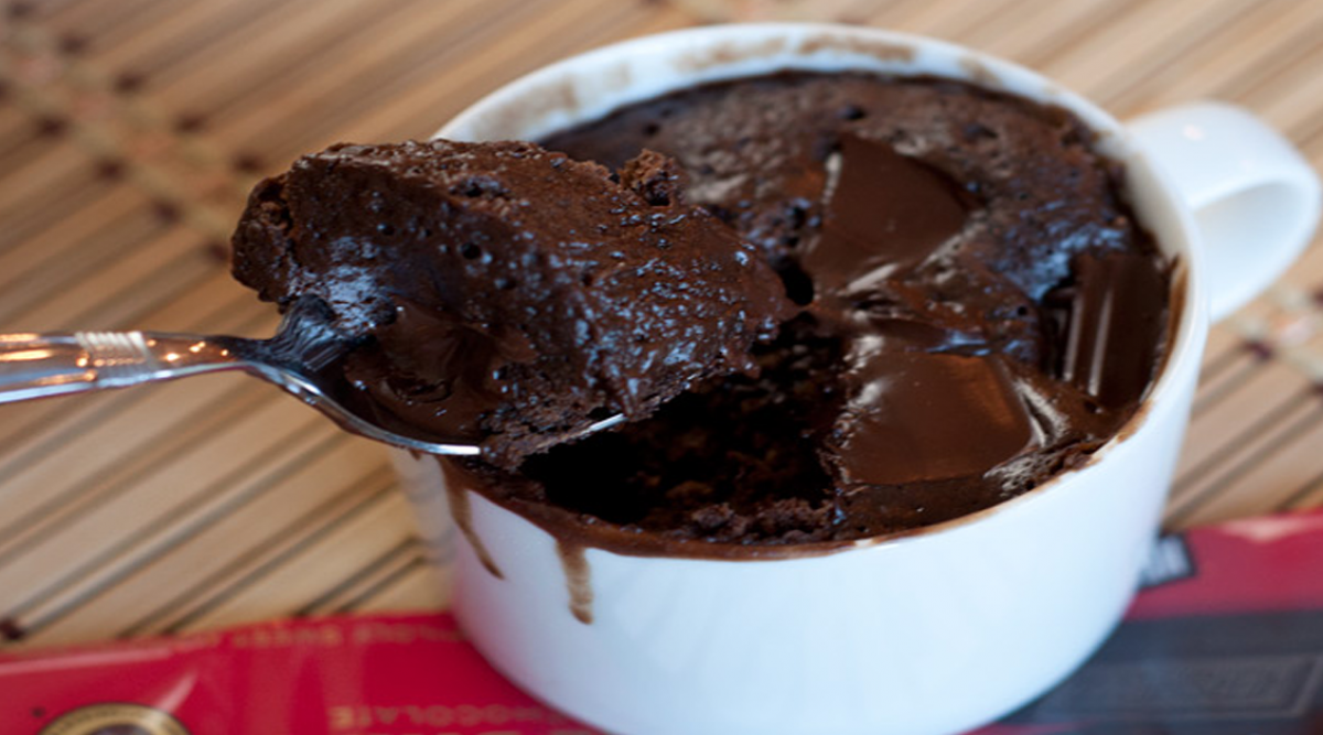 Recette Sante Delicieux Fondant Au Chocolat Dans Un Mug Sans