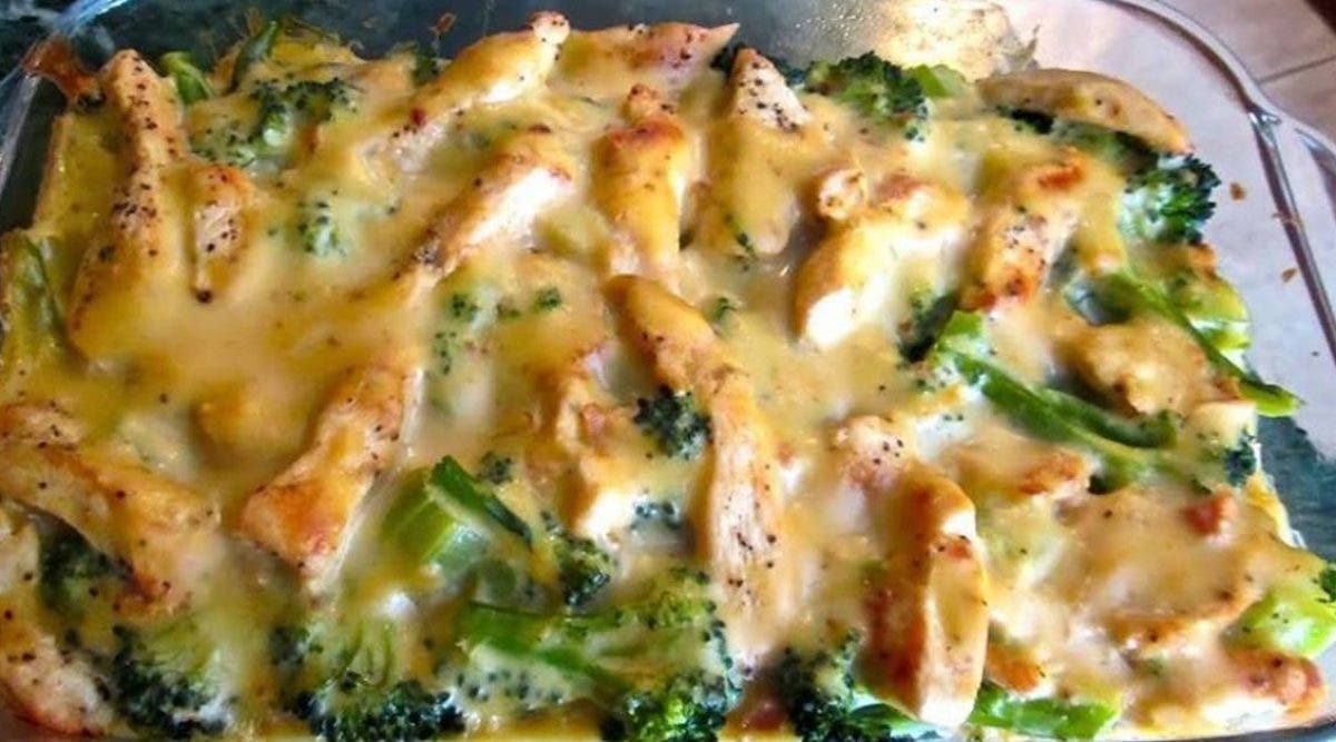 Recette santé : Délicieux gratin de poulet au brocoli parfait quand il ...