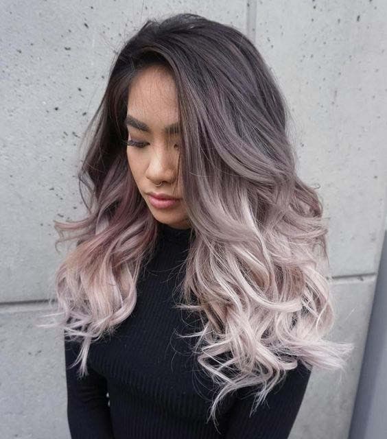 Ombre hair et balayage blond