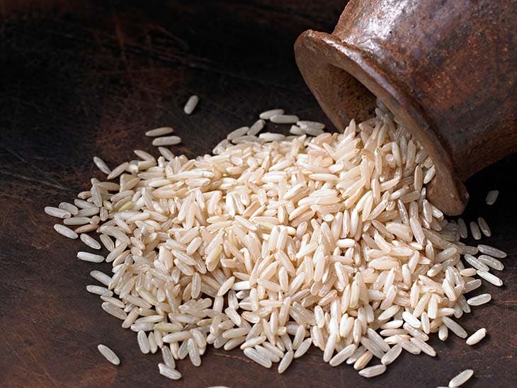 arroz integral de grão longo