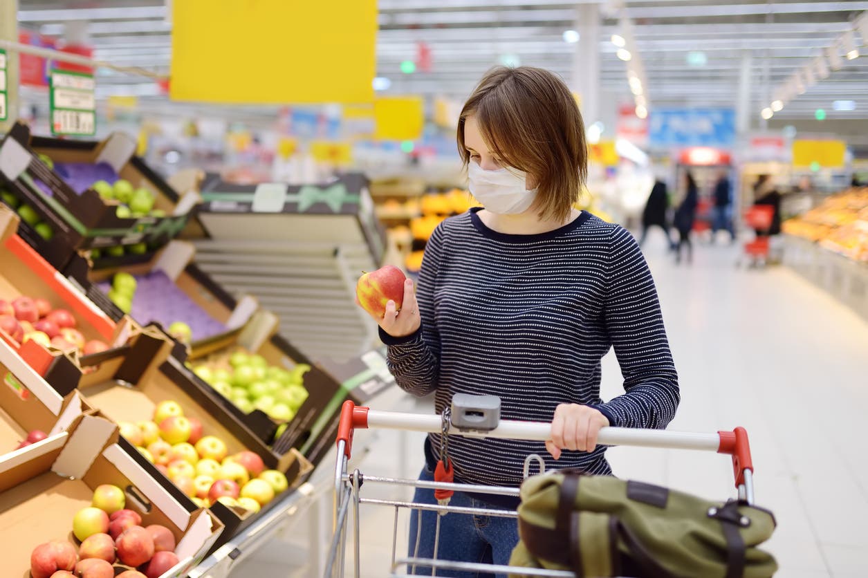 Comment éviter d’être contaminé par le Covid-19 lors de vos achats au supermarché et en rentrant chez vous